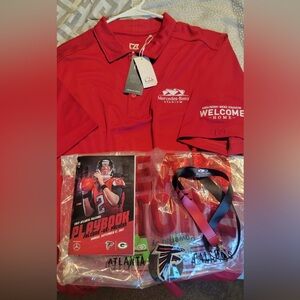 *BRAND NEW* Mens Atlanta Falcons polo set